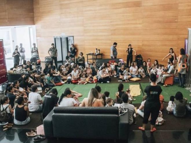 Projeto apresenta palestras, brincadeiras e oficinas voltadas aos bebês e seus cuidadores