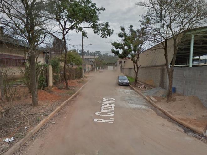 A empresa assaltada é localizada nesta rua no Distrito Industrial de Timóteo
