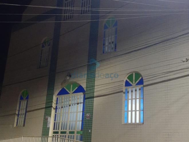 A Igreja Católica alvo do arrombamento localizada no bairro Industrial, em Santana do Paraíso