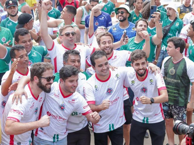 Pré-candidato participou das comemorações do Tigre 