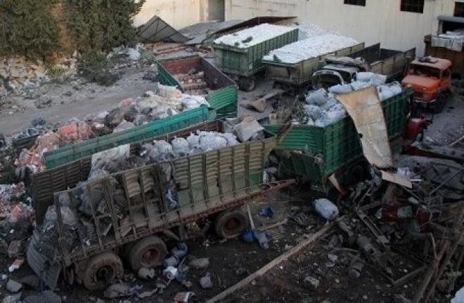 Os bombardeios atingiram a região próxima a cidade de Aleppo