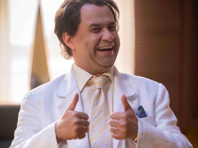 Reconhecido em papeis de humor, Welder Rodrigues é o nada correto prefeito Sabá Bodó