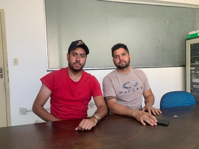 Romário Célio Costa Ribeiro e Felipe Alves Fabretti contabilizaram prejuízos  