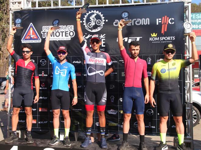 A prova de ciclismo foi realizada no domingo